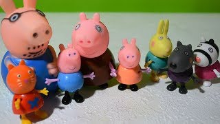 Песенка семья пальчиков для детей веселая школа и свинка пеппа Учим английский ВЕСЕЛАЯ ШКОЛА плей до