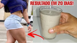 AUMENTA O BUMBUM E COXAS e toda a MASSA MUSCULAR! potente e barato! (pré-treino)