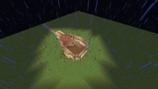 TIMELAPSE MINECRAFT №1 дом в виде бутылки