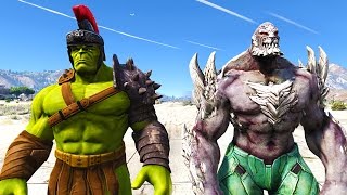 HULK RAGNAROK VS DOOMSDAY