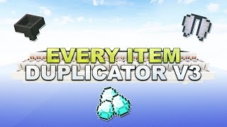Minecraft - Every Item Duplicator V3 // Items Duplizieren - Tutorial 1.12