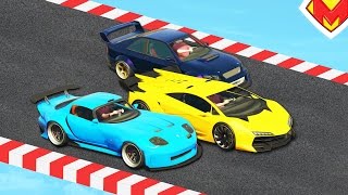 ОБОГНАЛ ВСЕХ! (ГОНКИ В GTA 5 ONLINE) — МУЕ