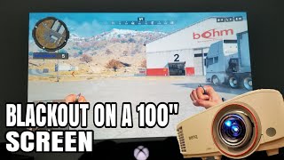 BenQ TH671ST Projector with Xbox one X