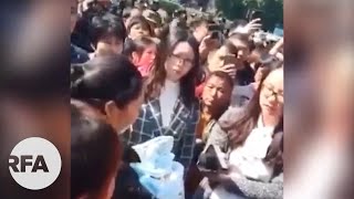 廣州地陷埋3人  當局不救人填水泥 家屬悲痛抗議