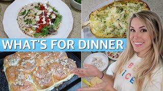 WHAT'S FOR DINNER? EASY DINNER IDEAS & RECIPES | SIMPLE MEALS