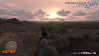 Red Dead Redemption - Treasure Hunter Challenge: Treasure Locations