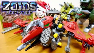 ゾイドワイルド 改造武器バスターレーダーユニット ZW31 ビーストライガー スナイプテラ バズートル キャノンブルにセット