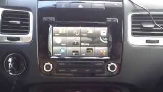RCD 550 VW Touareg, расширение функциональных возможностей головного устройства (Корея)