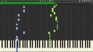 "Чародеи" - Три белых коня Piano (Synthesia)