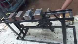 Mechanical engg student project-Box transport mechanism
