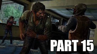The Last of Us Remastered Grounded Walkthrough Part 15 - Financial District No Damage PS4