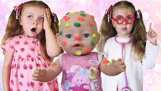 ♥Кукла Беби Бон,Johny Johny Yes Papa Baby Playing with Doll learn Colors Songs for Kids ♥Cборник♥