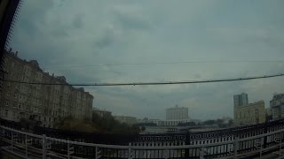 Вся Филёвская линия метро. Участок "Международная" - "Александровский сад"