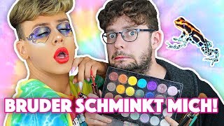 Mein BRUDER SCHMINKT MICH zum FROSCH! | Marvyn Macnificent
