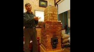 축열식 벽난로 해체 1 (dismantling masonry heater)