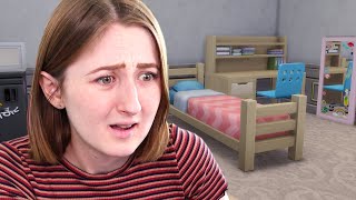 Budget vs. Billionaire Dorm Room in The Sims 4: Discover University