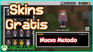 Nuevo Metodo Como Descargar Skins para xbox one (Bedrock edition)- Dotkras