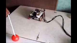 Image processing ball follower robot using Matlab