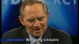 Wolfgang Schäuble & 100.000 Mark im schwarzen Koffer - NDR Panorama