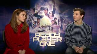Ready Player One: Tye Sheridan and Olivia Cooke Talk 80's References