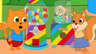 Famille d'Écureuil - Dont La Machine à Gommes Est Meilleure Animé 2020 en Français