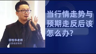 外汇黄金期货交易经验分享：当行情走势与预期走反后该怎么办？