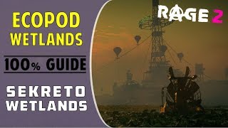 All Ark Chests Location in Ecopod - Wetlands | Sekreto Wetlands Exploration Location | RAGE 2