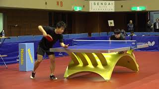 世界卓球2019日本代表最終選考会 平野友樹、松平賢二、宇田 幸矢 前日練習