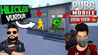 ERSİN YEKIN I BASAN HILECILERI VURDUM KOMIK ANLAR PUBG MOBILE #TPP