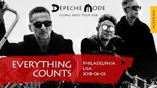Depeche Mode - Everything Counts (Multicam)(Global Spirit Tour 2018, Philadelphia, USA)(2018-06-03)
