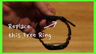 How to Replace the Free Ring/Loop on Your Watch - DIY Strap Repair, Fix, Lifehack