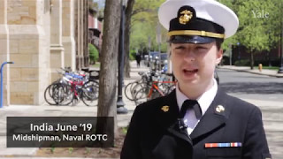ROTC Units Parade for President's Review