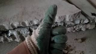 Полы по грунту через 3 года(из чего состоит)#полыпогрунту