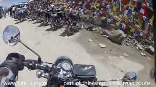 Great Himalayas world's highest passes most dangerous roads road trip on Royal Enfield motorbikes2