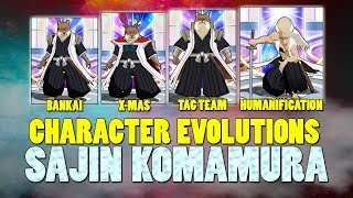 Character Evolution: Sajin Komamura [Bleach Brave Souls]
