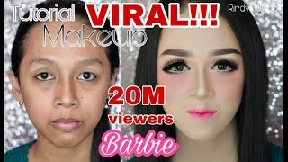 Tutorial makeup BARBIE | makeup kekinian | RindyNellaKrisna