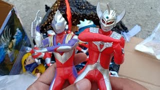 Unboxing Mainan Ultraman | Ultraman Tiga | Ultraman Zero | Boboiboy Galaxy