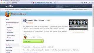 How to change theme in Mozilla Firefox
