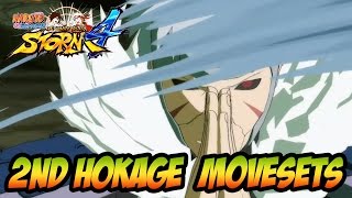 Naruto Ultimate Ninja Storm 1-4 - 2nd Hokage Movesets [+DLC]