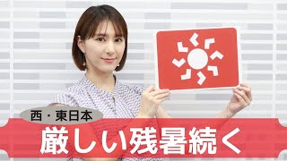 お天気キャスター解説 8月10日(月)の天気