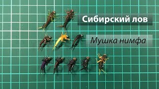 Мушки нимфа от Сибирский лов из России.