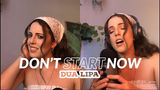 don’t start now (acoustic) by dua lipa // ⭐️?☁️