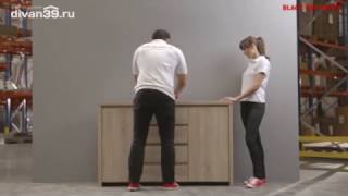 Сборка комода  Black Red White