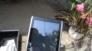 Acer Iconia Tab A500 Unboxing and iPad 2 Comparison Outdoors