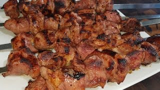 ШАШЛЫК ИЗ ГОВЯЖЬЕГО ЯЗЫКА