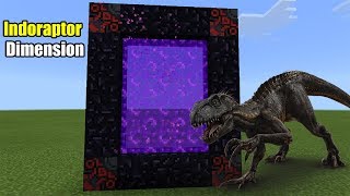 Portal to the Indoraptor Dimension | Minecraft PE
