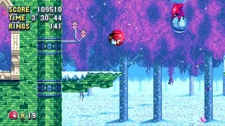 Sonic Mania (Knuckles) : Part 3 - Press Garden + Stardust Speedway