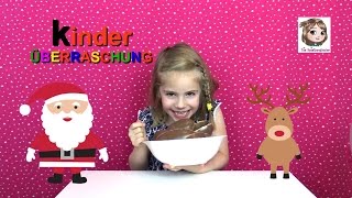 Kinder ÜBERRASCHUNGSEIER Maxi Weihnachten | Ü-Eier Unboxing | Maxi Surprise Eggs XXL Christmas