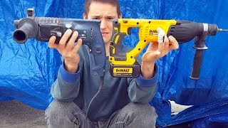 DeWalt DCH133 vs Bosch 11234VSR Comparison Cordless Rotary Hammer Drill