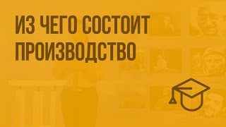 Из чего состоит производство. Видеоурок по обществознанию 7 класс